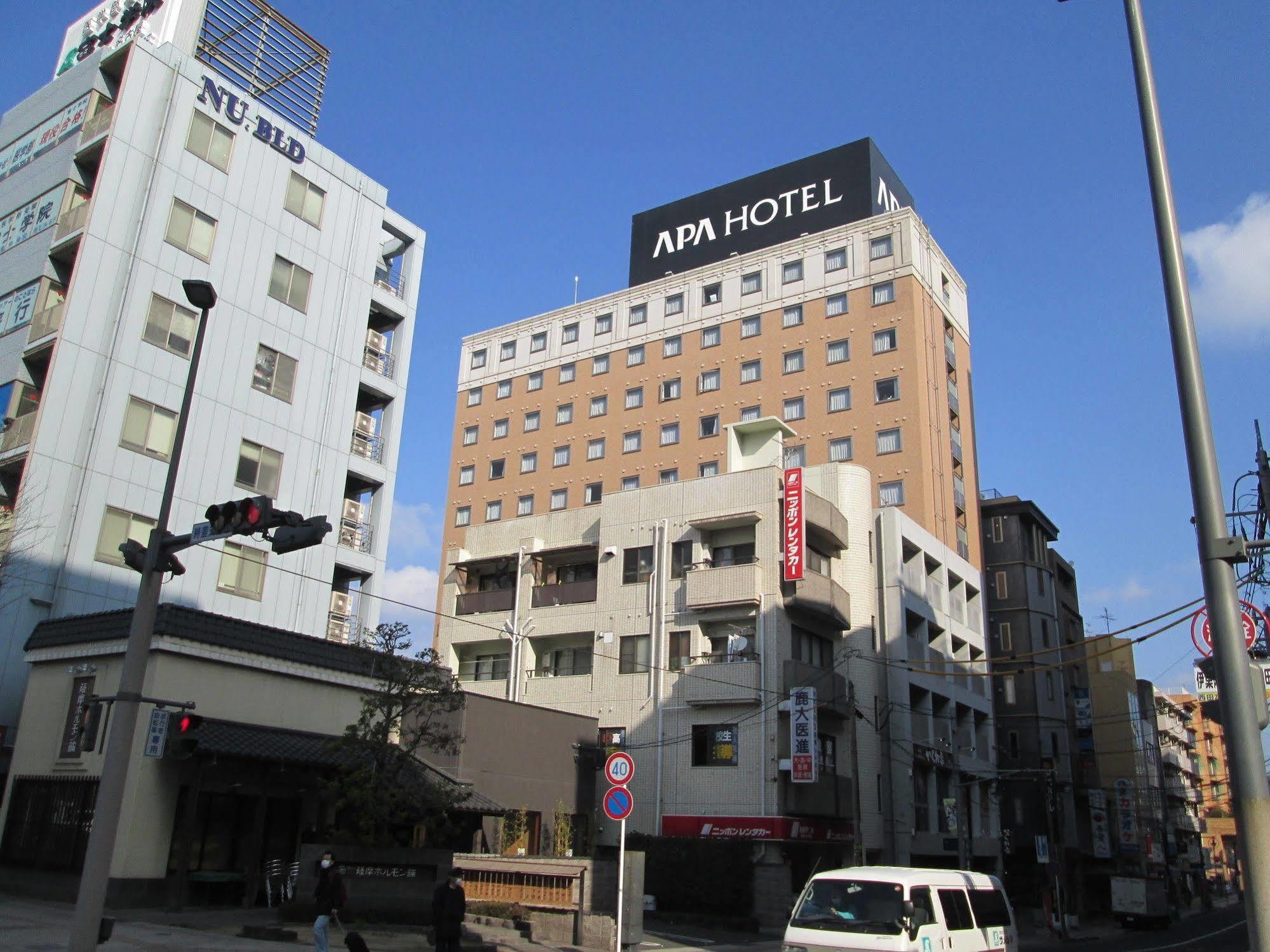 Apa Hotel Kagoshima Chuo-Ekimae Exterior foto